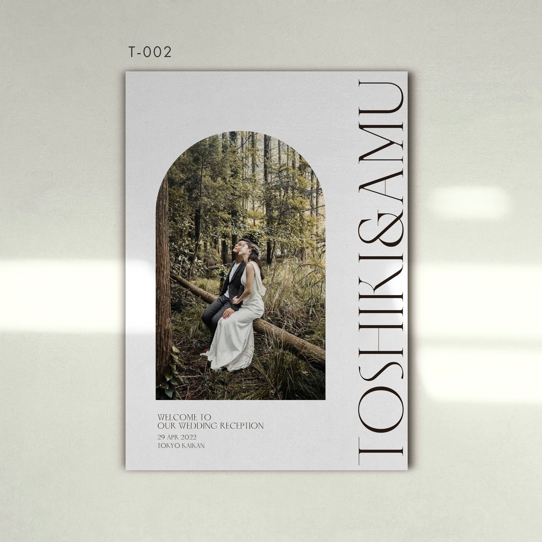 Photo Panel Welcome board | フォトパネルウェルカムボード