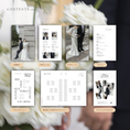 Gallery viewerに画像を読み込む, 結婚式 ペーパーアイテム プロフィールブック おしゃれ シンプル 高級感 席次表 メニュー表 seanature ホテルウェディング