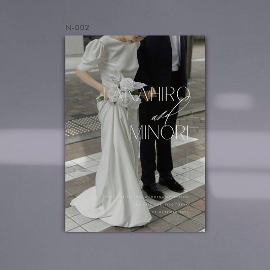 結婚式のおしゃれなウェルカムボード