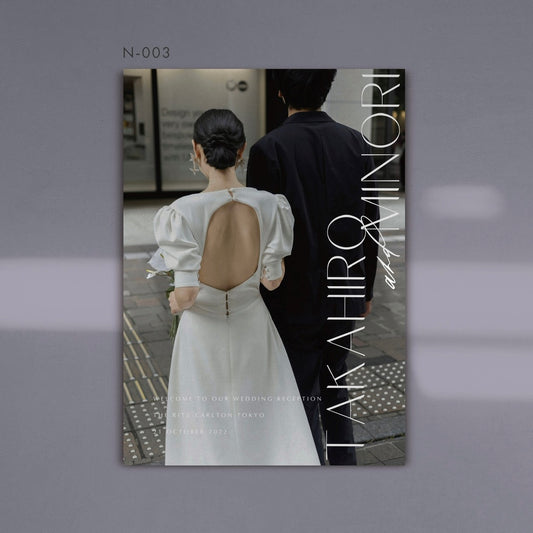 結婚式のおしゃれなウェルカムボード