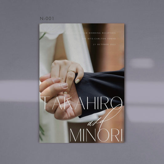 結婚式のおしゃれなウェルカムボード